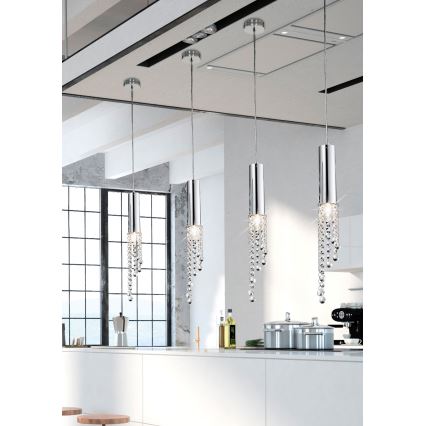 LED Luster na lanku DUERO LED/3W/230V