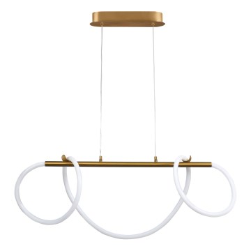 LED Luster na lanku EMMA LED/38W/230V zlatá