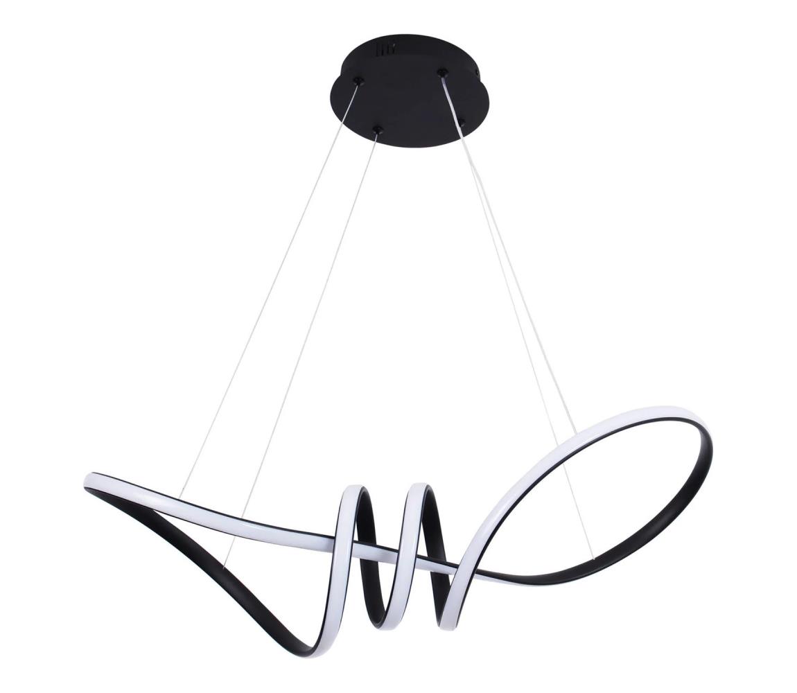 LED Luster na lanku FLAVIA LED/44W/230V čierny 331847