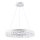 LED luster na lanku FROZI LED/32W/230V priemer 50 cm biely