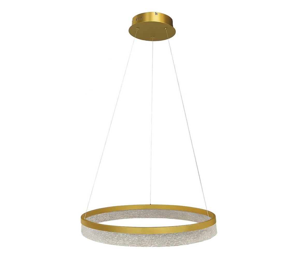 LED luster na lanku GALA LED/25W/230V pr. 50 cm zlatý ML2240