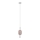 LED Luster na lanku HOLD LED/5W/230V rose gold/biela