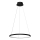 LED Luster na lanku HOOP LED/27W/230V pr. 50 cm 4000K čierna