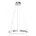 LED Luster na lanku HOOP LED/27W/230V pr. 50 cm 4000K lesklý chróm