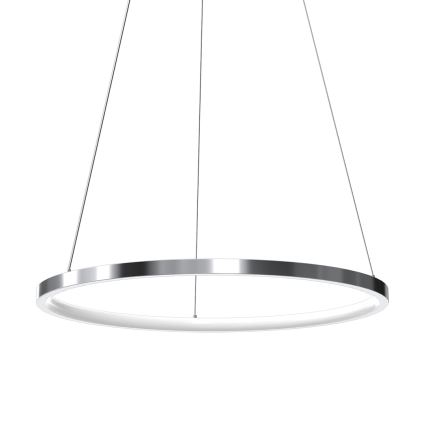 LED Luster na lanku HOOP LED/27W/230V pr. 50 cm 4000K lesklý chróm