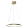 LED Luster na lanku HOOP LED/27W/230V pr. 50 cm 4000K zlatá