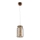 LED Luster na lanku JAR LED/5W/230V medená/drevo
