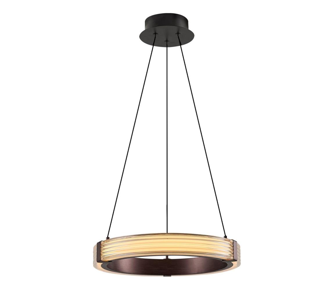 LED luster na lanku JESI LED/2W/230V 3000K hnedý 701CHD1333