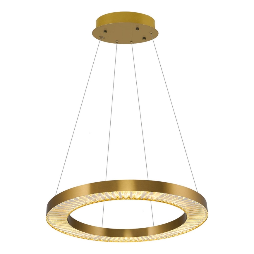 LED Luster na lanku JESI LED/85W/230V 3000K pr. 80 cm bronzový