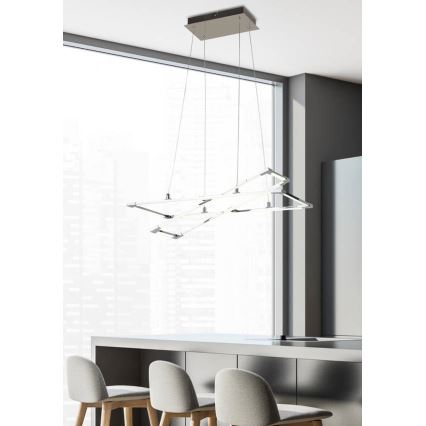 LED Luster na lanku KSEROS LED/35W/230V
