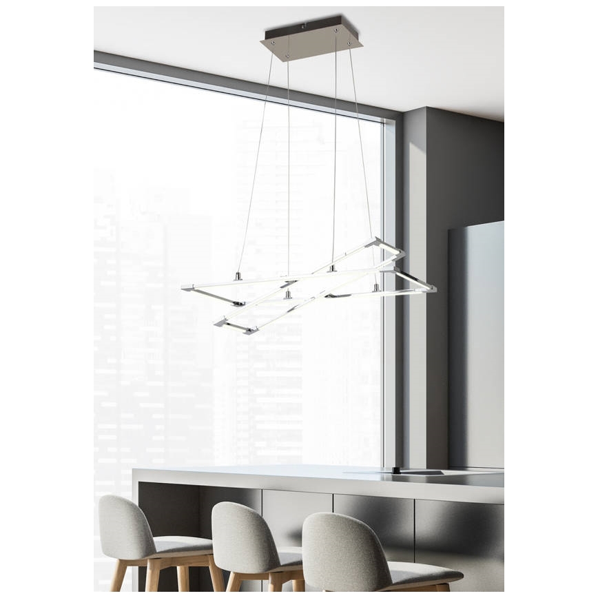 LED Luster na lanku KSEROS LED/35W/230V
