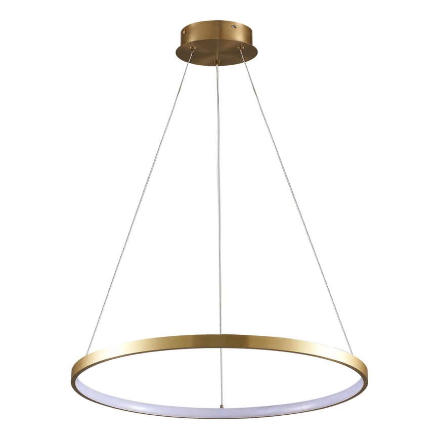 LED Luster na lanku LEA LED/20W/230V 4000K pr. 50 cm zlatá