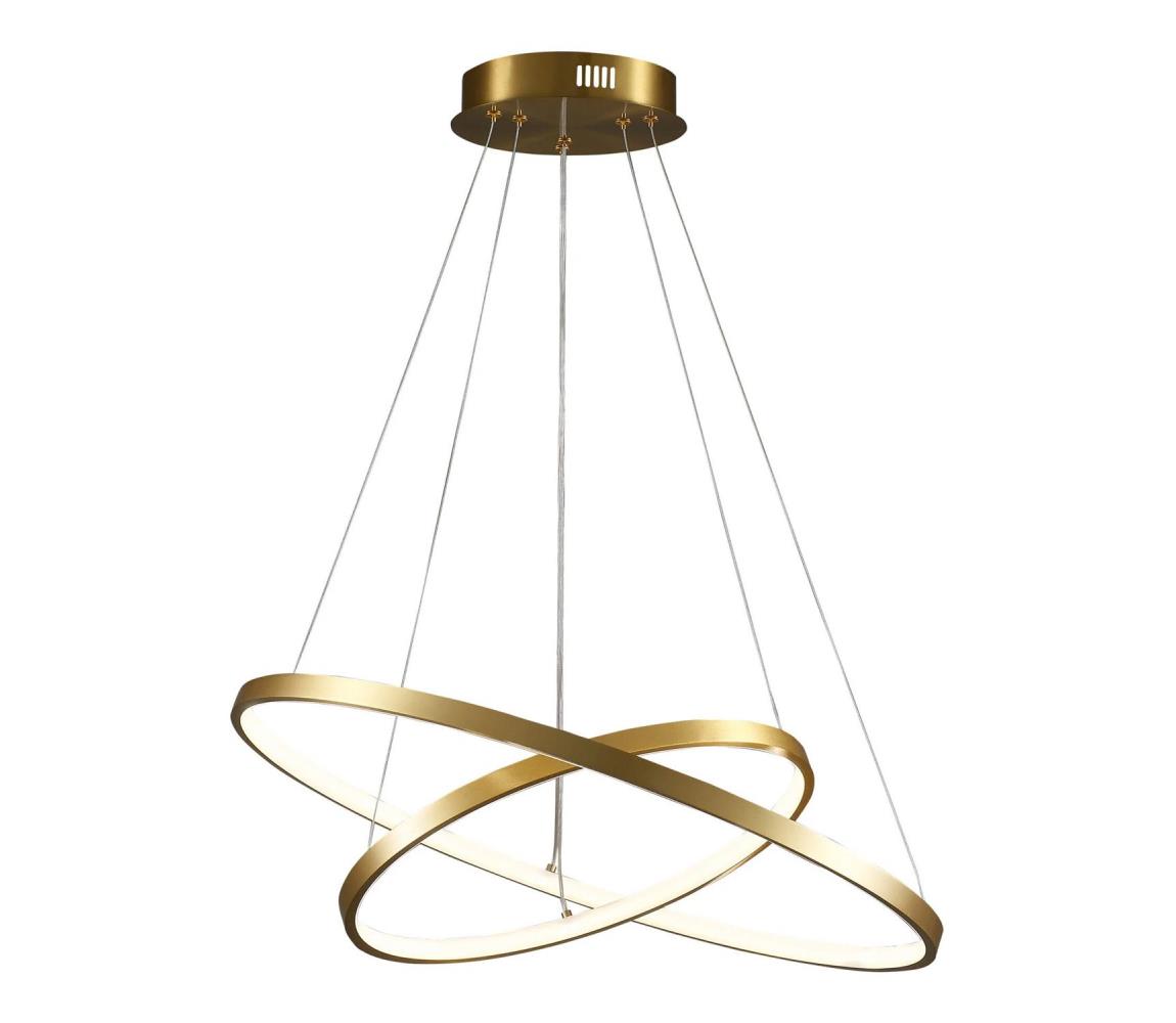  LED Luster na lanku LEA LED/35W/230V 4000K pr. 60 cm zlatá 329189