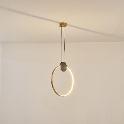 LED Luster na lanku LED/10W/230V 3000K