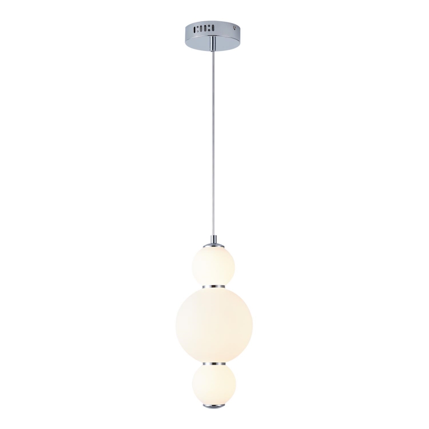 LED Luster na lanku LED/12,6W/230V 3000K