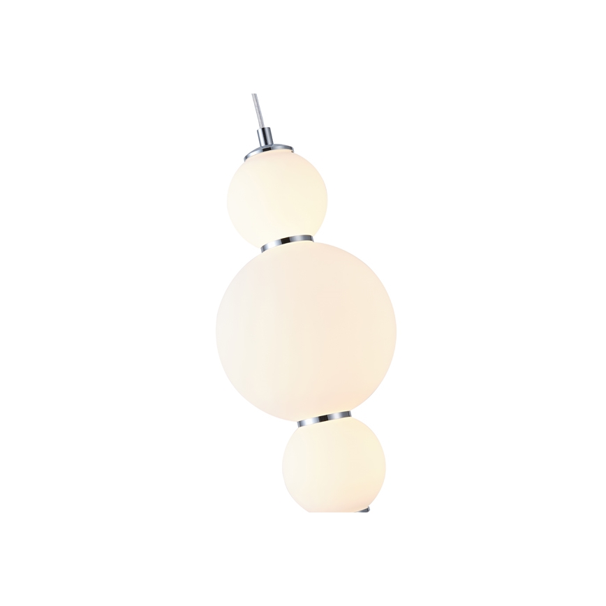 LED Luster na lanku LED/12,6W/230V 3000K