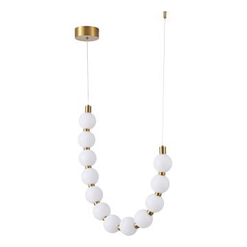 LED Luster na lanku LED/12W/230V 3000K