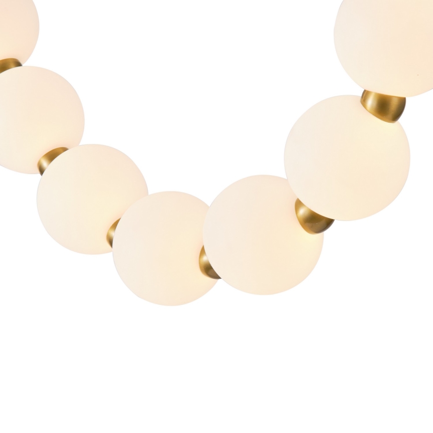 LED Luster na lanku LED/12W/230V 3000K