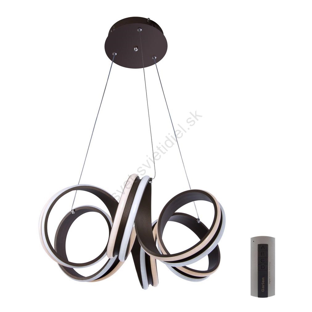 LED Luster na lanku LED/140W/230V | Svet svietidiel