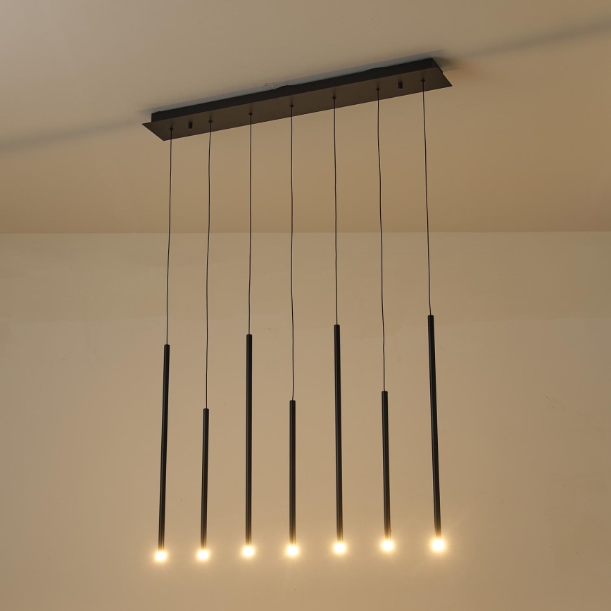 LED Luster na lanku LED/16W/230V 3000K