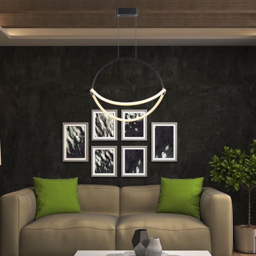 LED Luster na lanku LED/16W/230V 4000K pr. 50 cm