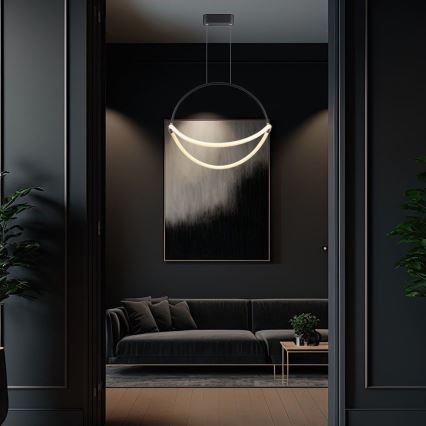 LED Luster na lanku LED/16W/230V 4000K pr. 50 cm