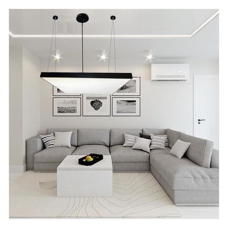 LED Luster na lanku LED/170W/230V 4000K 100x100 cm