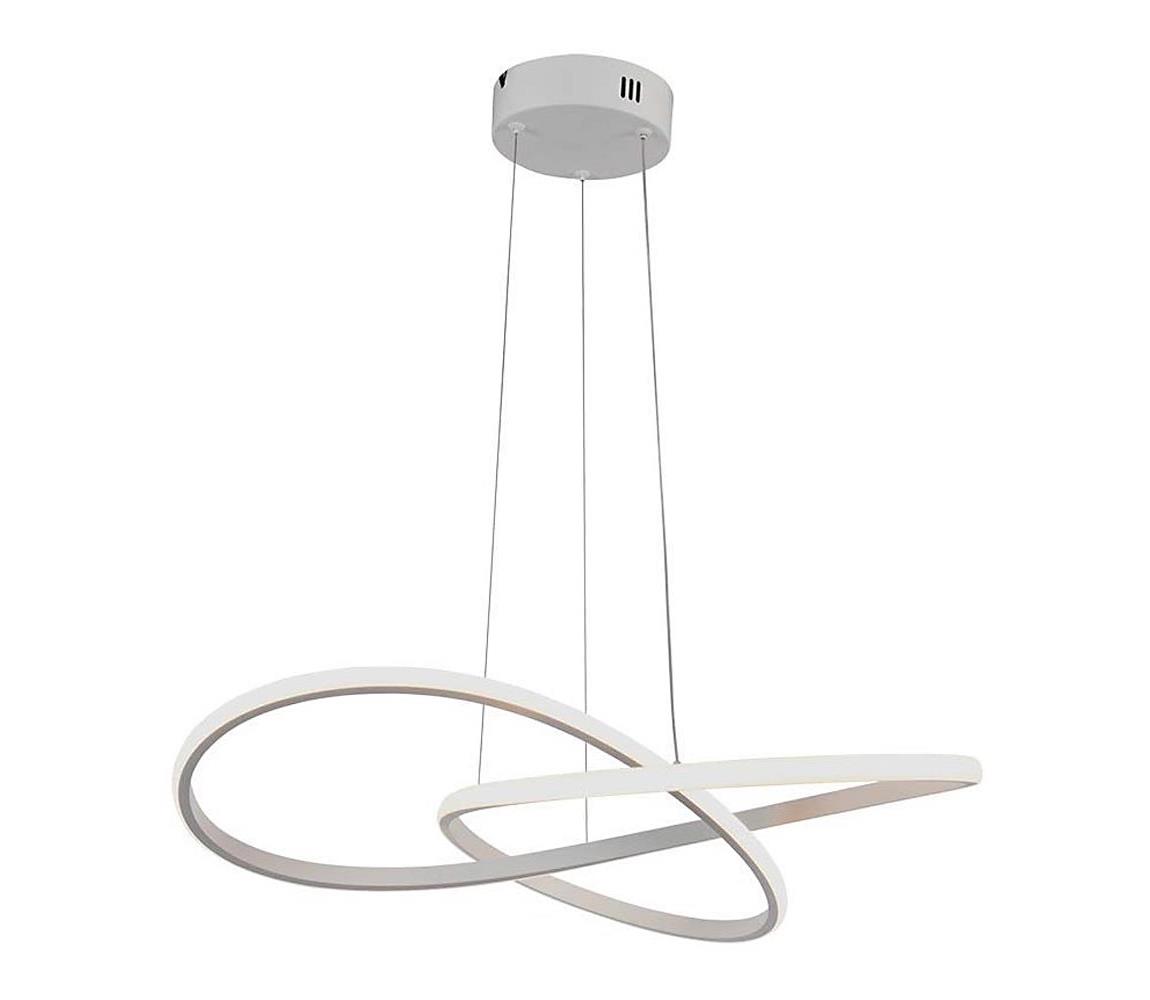 LED Luster na lanku LED/20W/230V 3000K biela