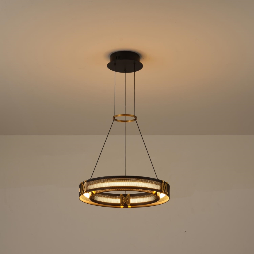 LED Luster na lanku LED/21W/230V 3000K 42x120 cm