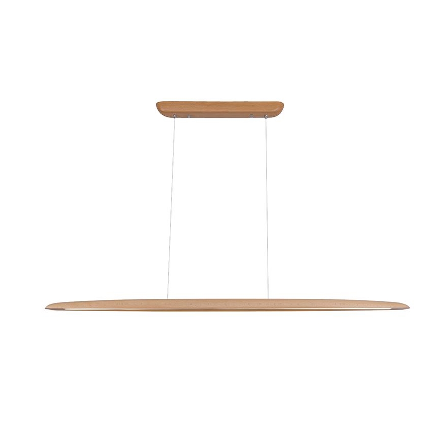 LED Luster na lanku LED/22W/230V 4000K 130 cm buk/masív