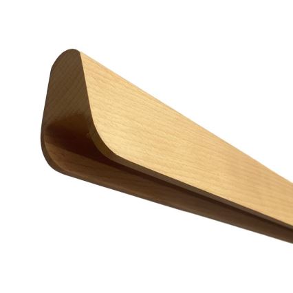 LED Luster na lanku LED/26W/230V 4000K 150 cm buk/masív