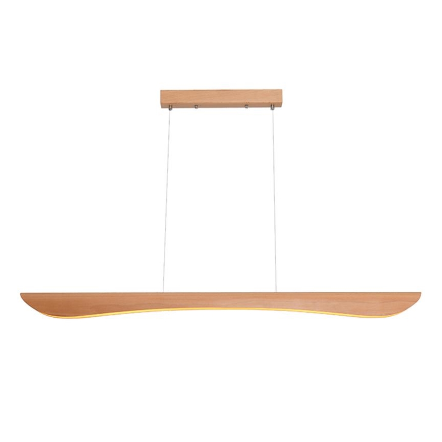 LED Luster na lanku LED/26W/230V 4000K 150 cm buk/masív