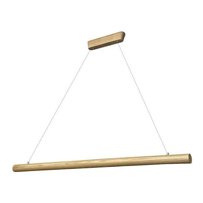 LED Luster na lanku LED/26W/230V 4000K 150 cm jaseň/masív