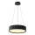 LED Luster na lanku LED/30W/230V 3000K čierna