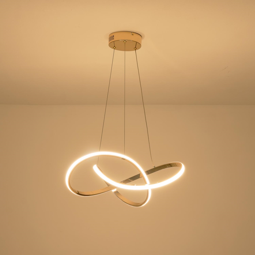 LED Luster na lanku LED/30W/230V 3000K