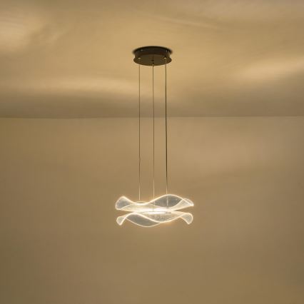 LED Luster na lanku LED/34W/230V 3000K
