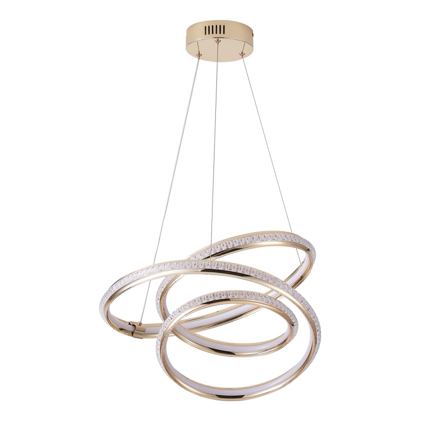LED Luster na lanku LED/38W/230V 3000K 50x50 cm