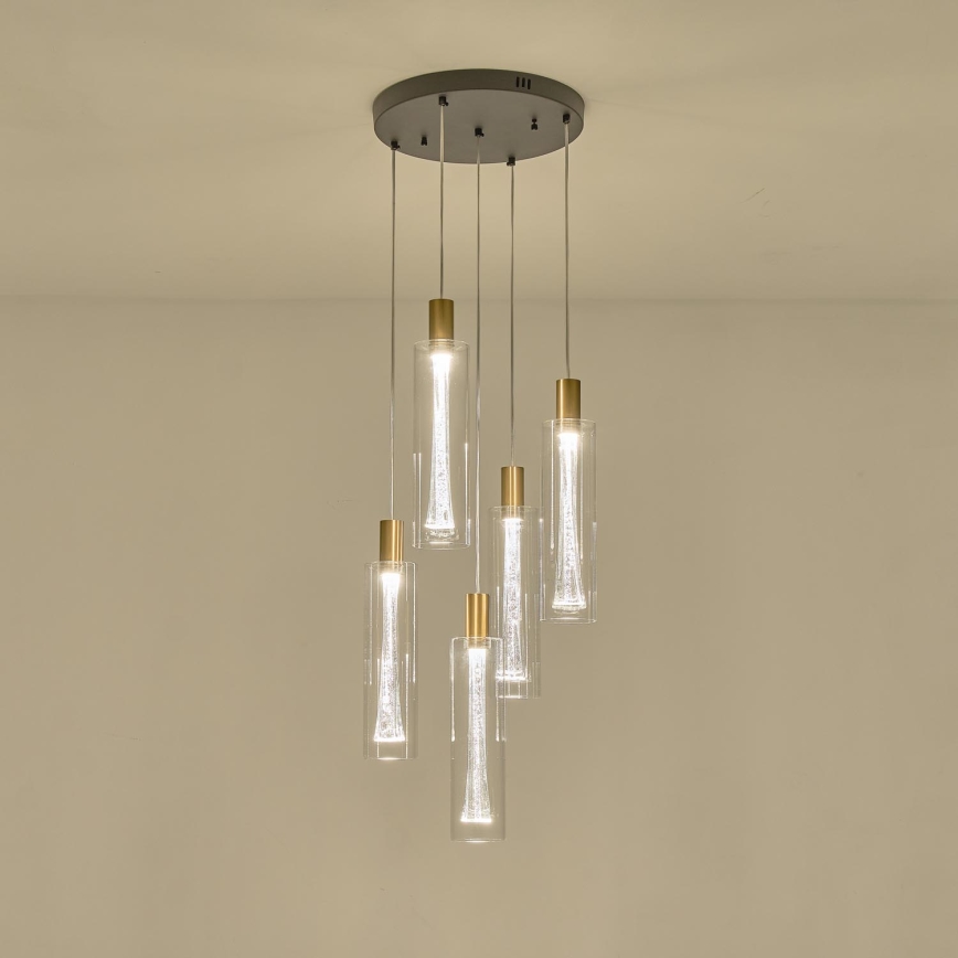 LED Luster na lanku LED/38W/230V 3000K