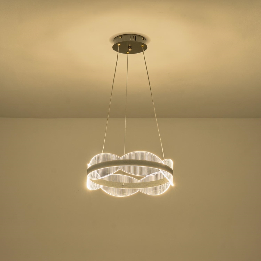 LED Luster na lanku LED/48W/230V 3000K