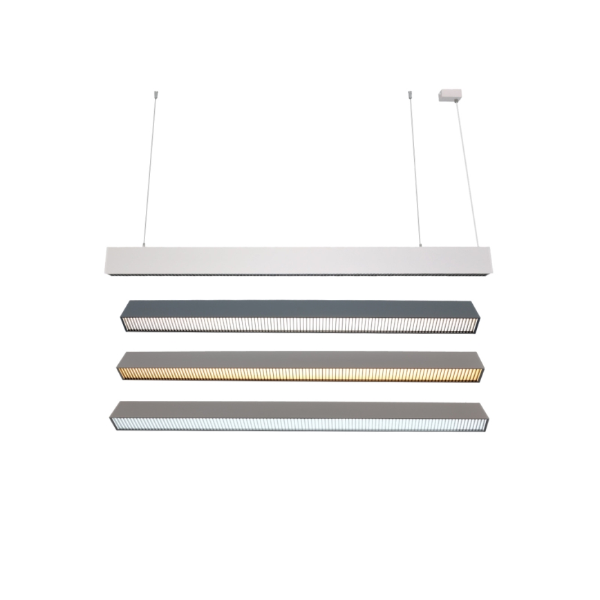 LED luster na lanku LED/55W/230V 3000/4000/6500K 120 cm biela