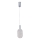 LED Luster na lanku LED/6,3W/230V 3000K lesklý chróm pr. 20 cm