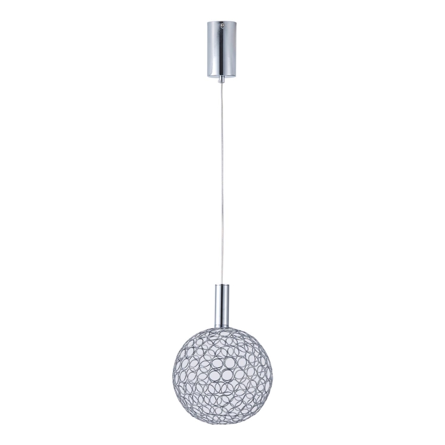 LED Luster na lanku LED/6,3W/230V 3000K zlatá pr. 25 cm