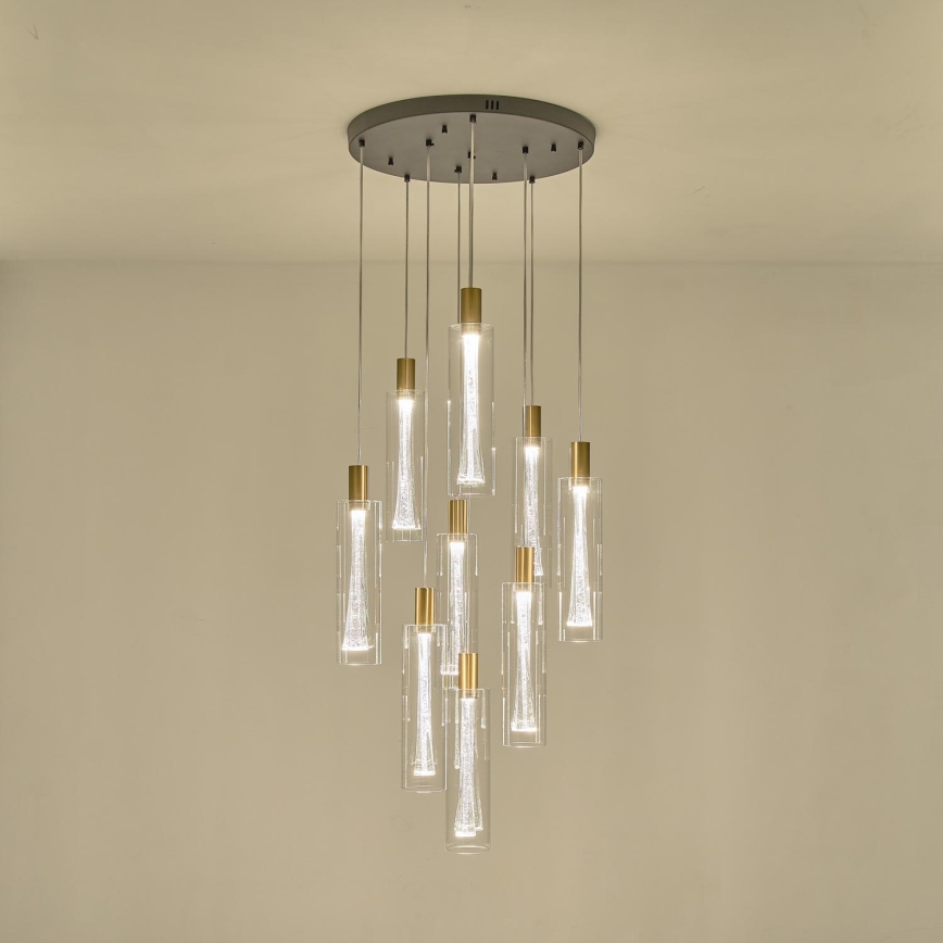LED Luster na lanku LED/60W/230V 3000K