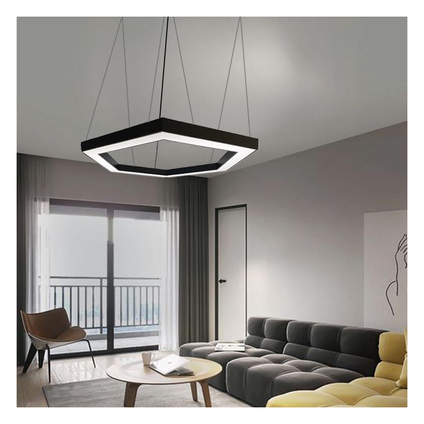 LED Luster na lanku LED/60W/230V 4000K pr. 120 cm