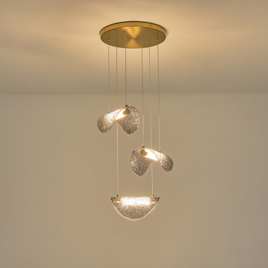 LED Luster na lanku LED/6W/230V 3000K