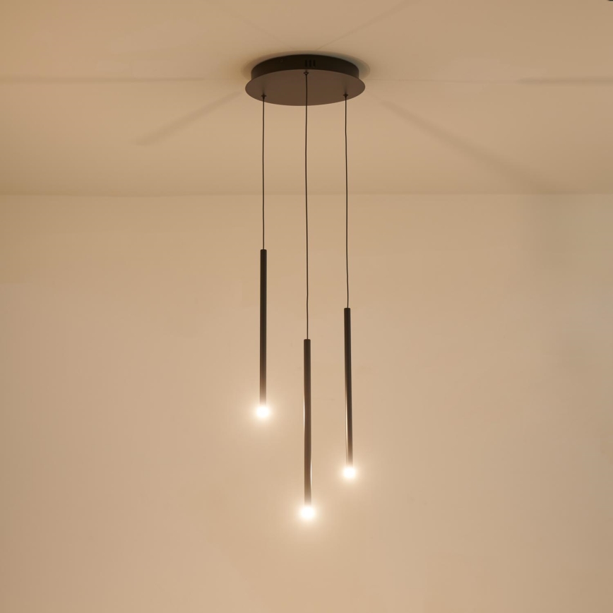 LED Luster na lanku LED/6W/230V 3000K pr. 30 cm