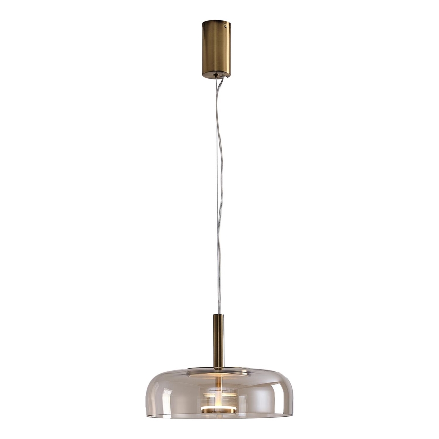 LED Luster na lanku LED/8W/230V 3000K pr. 30 cm