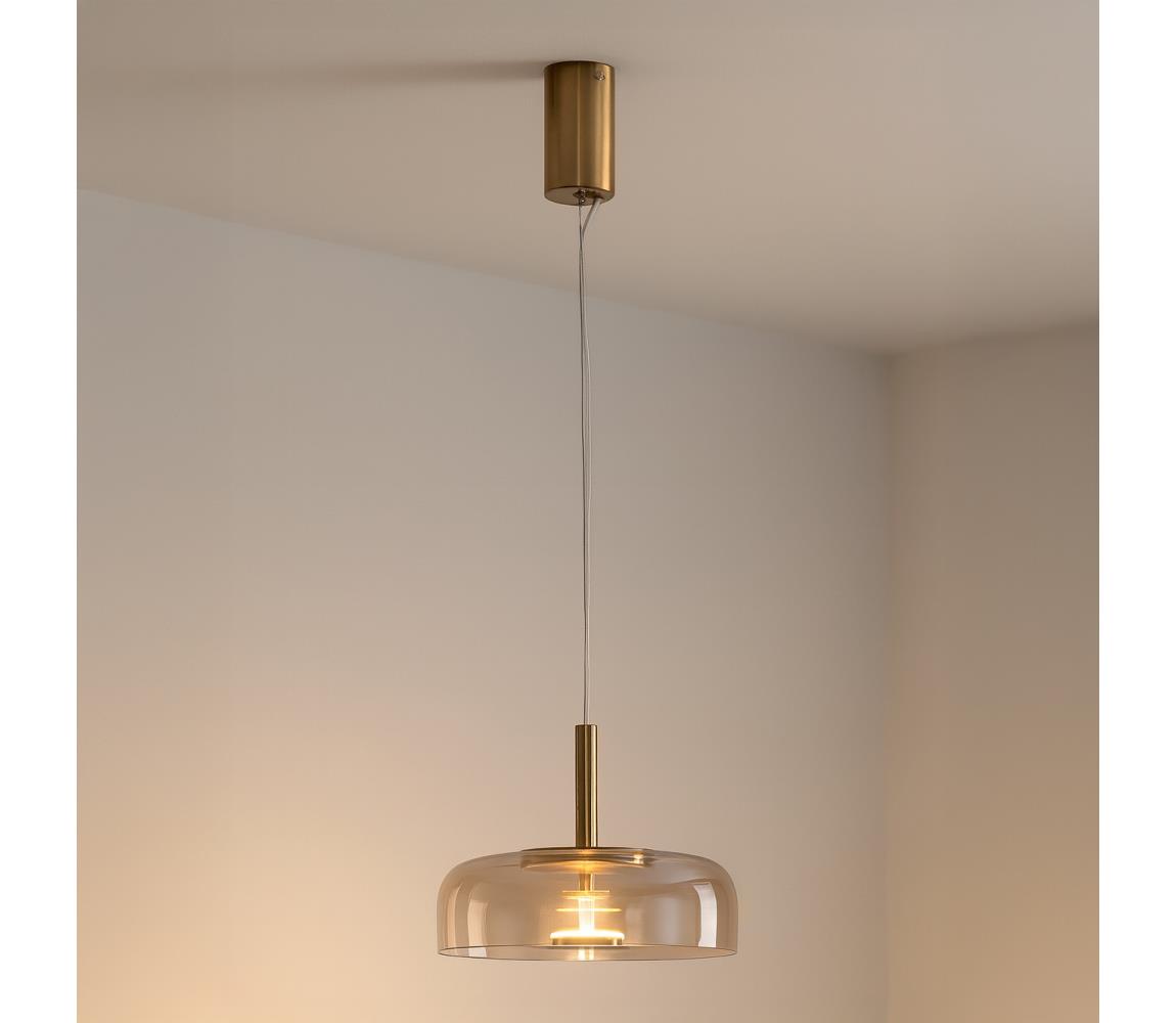 Eurolamp LED Luster na lanku LED/8W/230V 3000K pr. 30 cm 144-15090