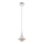 LED Luster na lanku LED/9W/230V pr. 14 cm biela