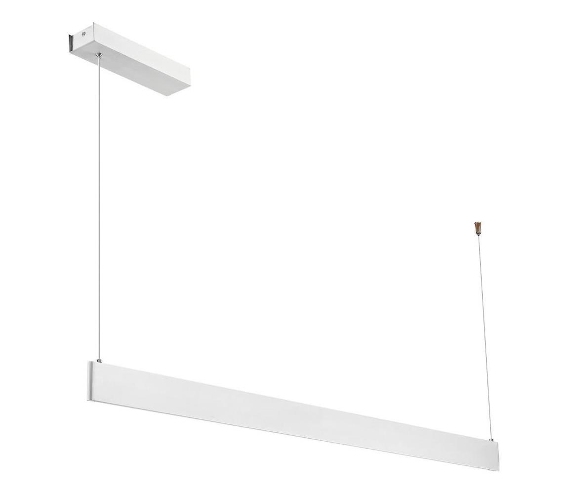 LED Luster na lanku LINEA LED/36W/230V 3000/4000/5700K CRI 90 biela ML1783